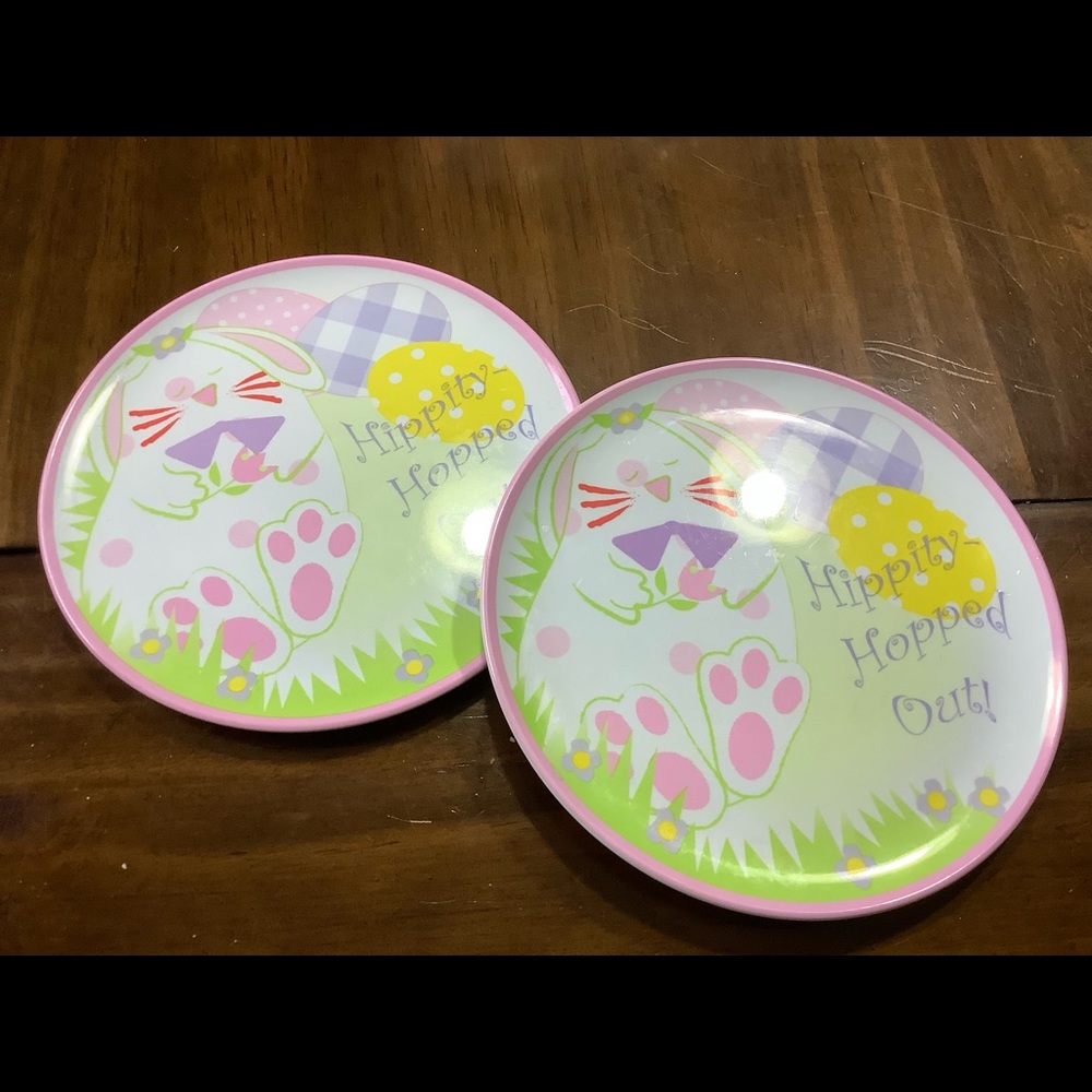 Set of 2 Easter Plates
